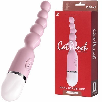 Cat Punch (A ANAL BEADS VIBE) ピンク